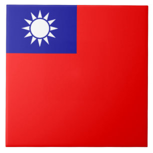 Carreau Drapeau de Taïwan