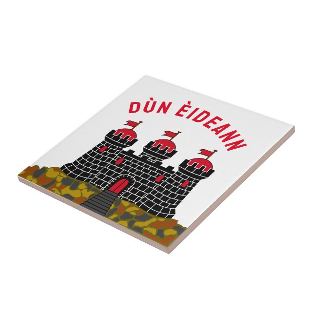 Carreau Drapeau d'Édimbourg - ÉCOSSE (Côté)