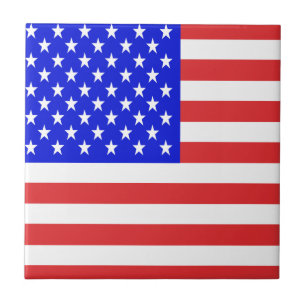 Carreau Drapeau des Etats-Unis