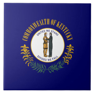Carreau Drapeau d'état du Kentucky