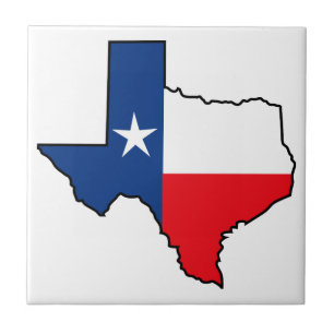 Carreau Drapeau d'État du Texas