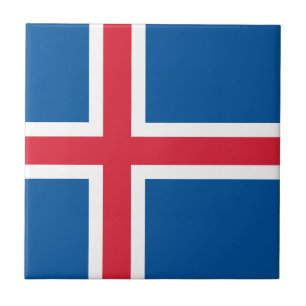 Carreau Drapeau d'Islande