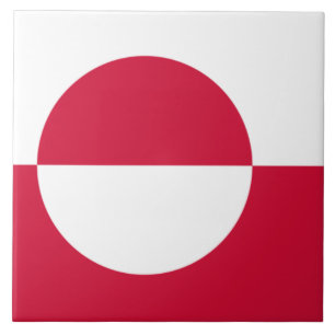 Carreau Drapeau du Groenland
