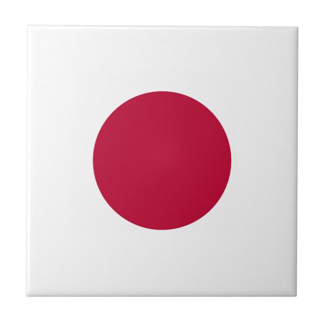 Carreau Drapeau du Japon (Devant)