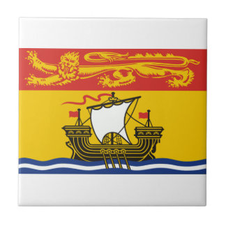 Carreau Drapeau du Nouveau-Brunswick