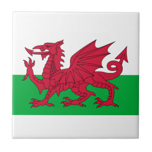 Carreau drapeau du pays de galles