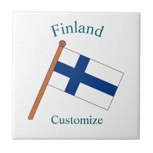 Carreau Drapeau du pays Finlande Thunder_Cove