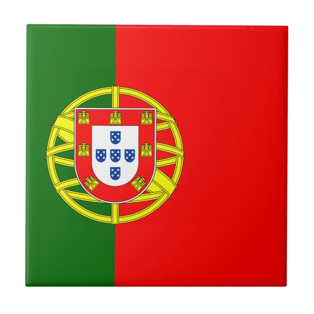 Carreau Drapeau du Portugal (Devant)