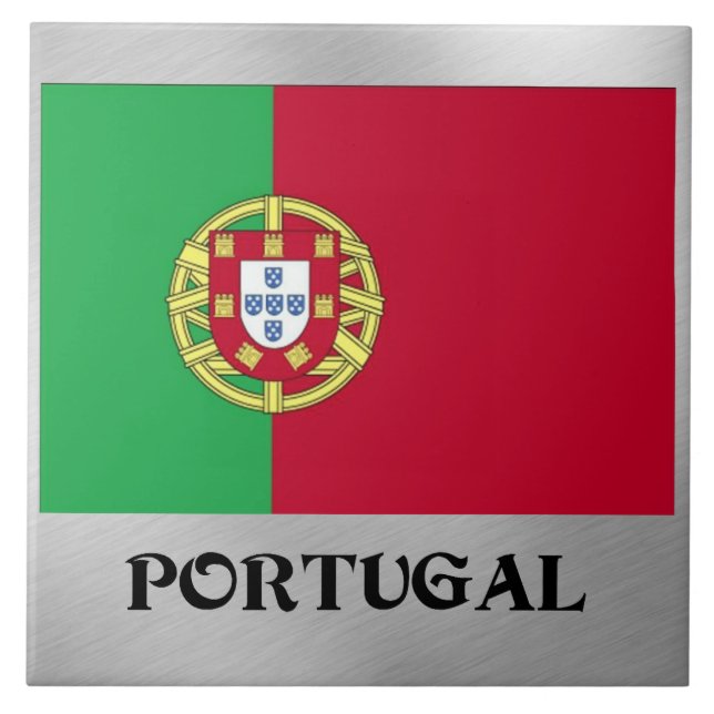 Carreau Drapeau du Portugal (Devant)