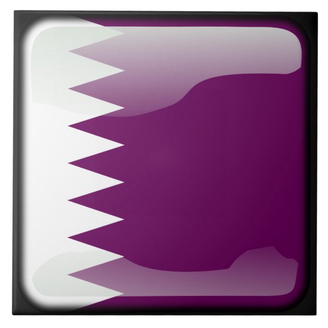 Carreau Drapeau du Qatar (Devant)