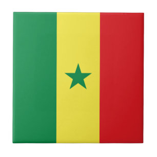 Carreau Drapeau du Sénégal