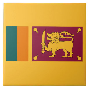 Carreau Drapeau du Sri Lanka