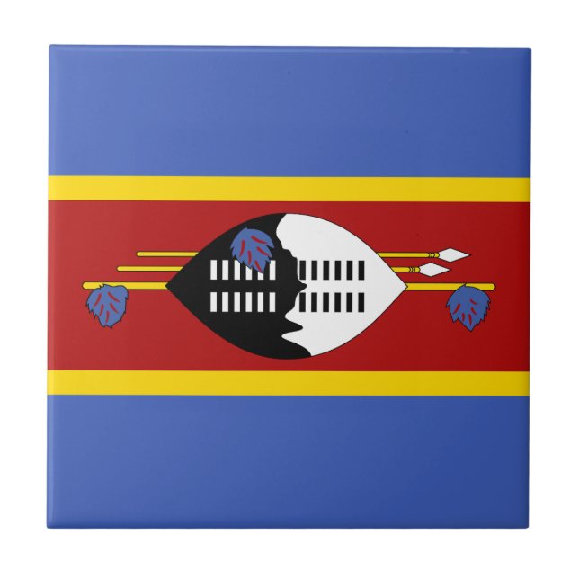 Carreau Drapeau Eswatini (Devant)