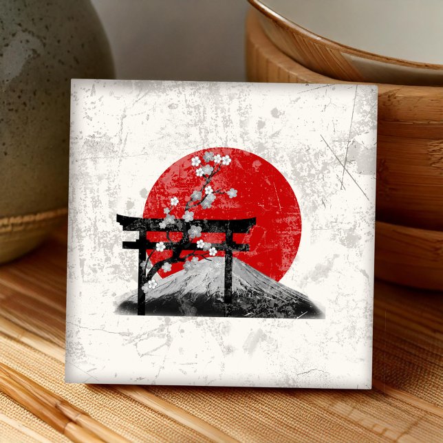 Carreau Drapeau et symboles du Japon ID153 (Créateur téléchargé)