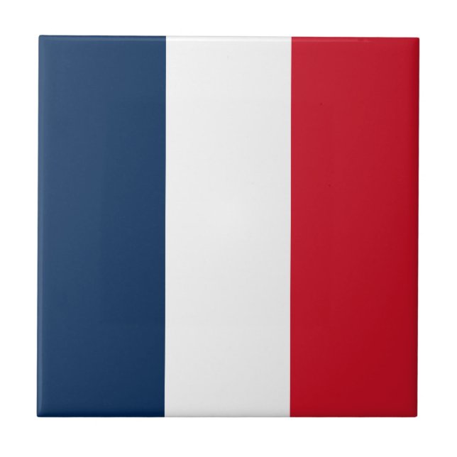 Carreau Drapeau français (Devant)