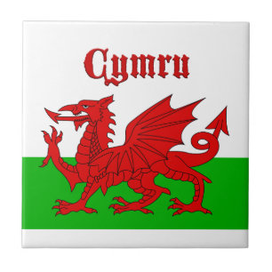 Carreau Drapeau gallois Cymru