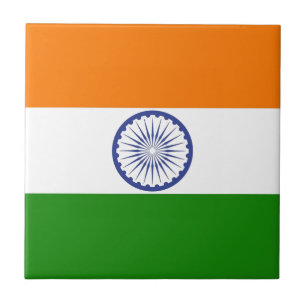 Carreau Drapeau indien