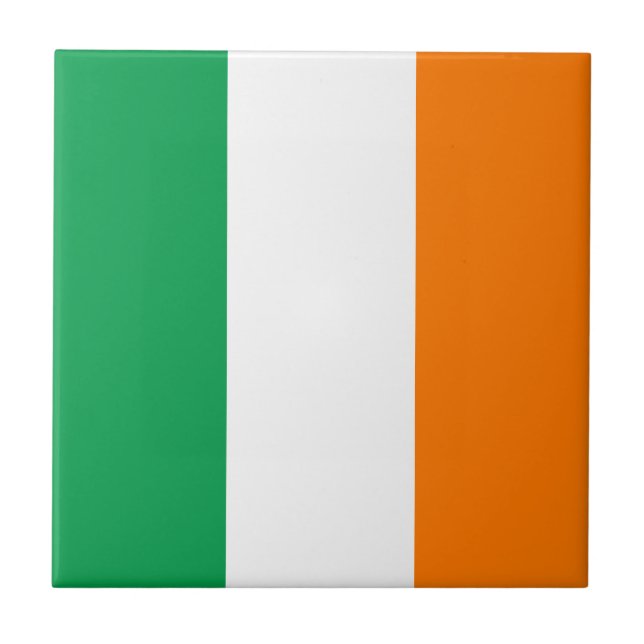 Carreau Drapeau irlandais (Devant)