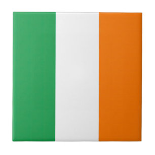 Carreau Drapeau Irlande Tricolore