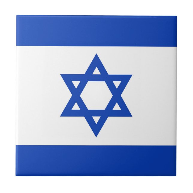 Carreau Drapeau Israël (Devant)