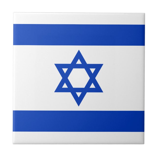Carreau Drapeau Israël (Devant)