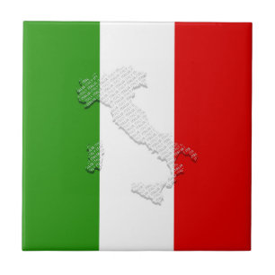 Carreau Drapeau italien