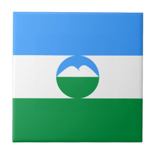Carreau Drapeau Kabardino Balkaria