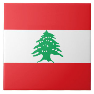 Carreau Drapeau libanais (Drapeau libanais)
