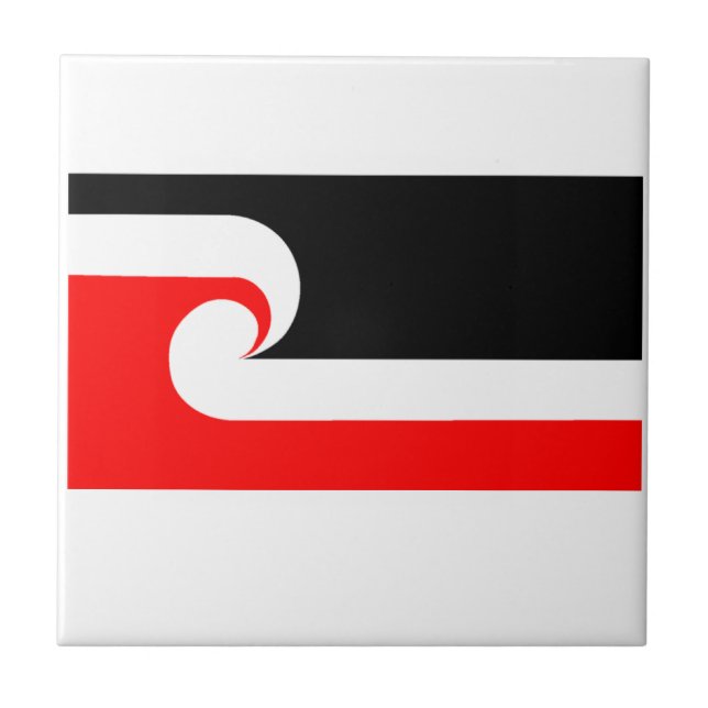 Carreau Drapeau maori (Devant)