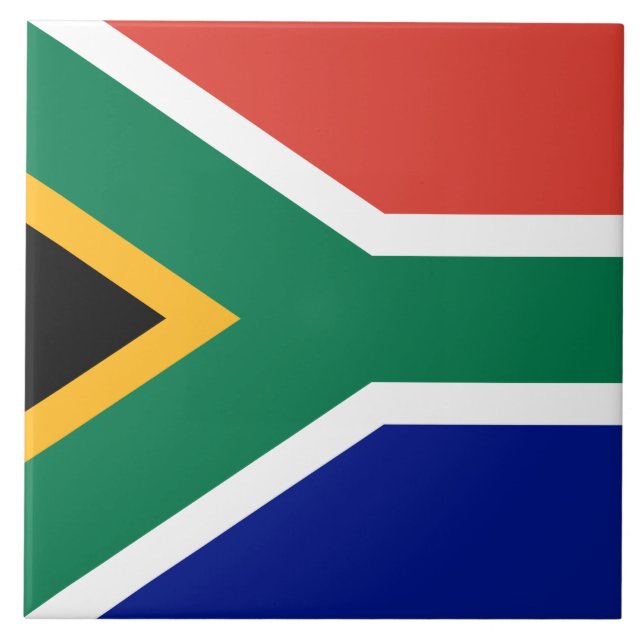 Carreau Drapeau sud-africain (Devant)