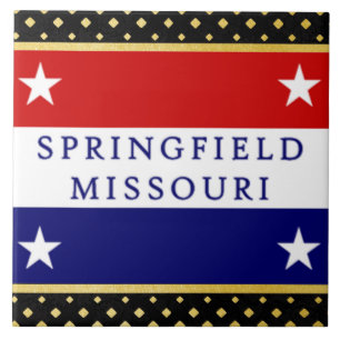 Carreau Drapeau urbain de Springfield (Missouri)