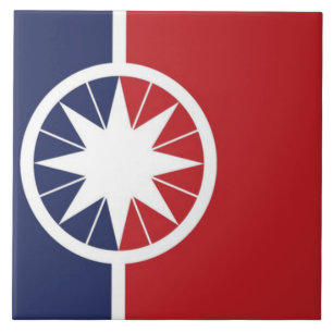 Carreau Drapeau urbain normand