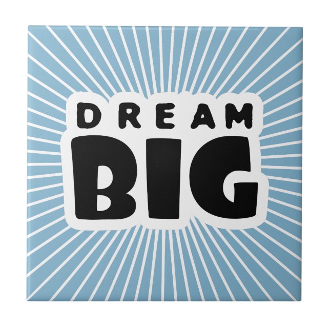 Carreau Dream Big (Devant)