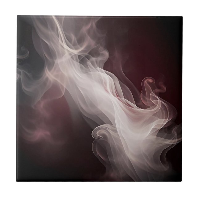 Carreau Dreamy Smoke Marbre Abstrait (Devant)