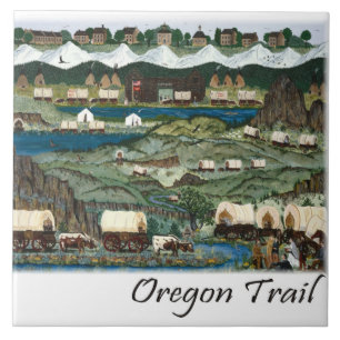 Carreau du sentier de l'Oregon