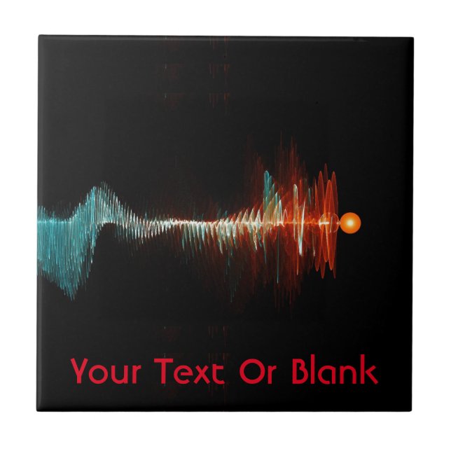 Carreau Dualité de la vague de particules (Devant)