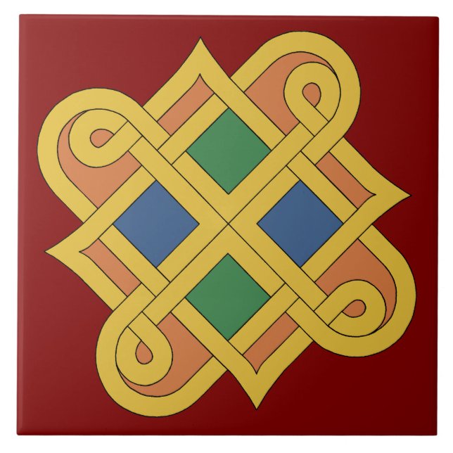 Carreau Durrow Knotwork 2016 (Devant)
