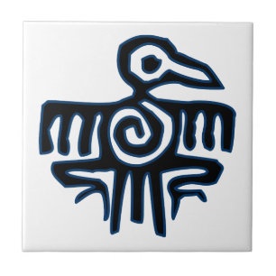 Carreau Eagle aztèque