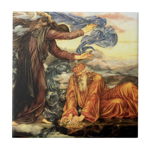 Carreau Earthbound par Evelyn De Morgan, Art victorien (Devant)