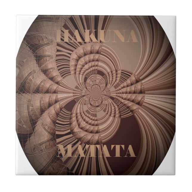 Carreau Earthy Hakuna Matata (Devant)