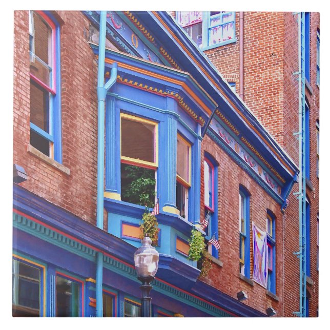 Carreau Easton PA - Rue avec baie vitrée (Devant)