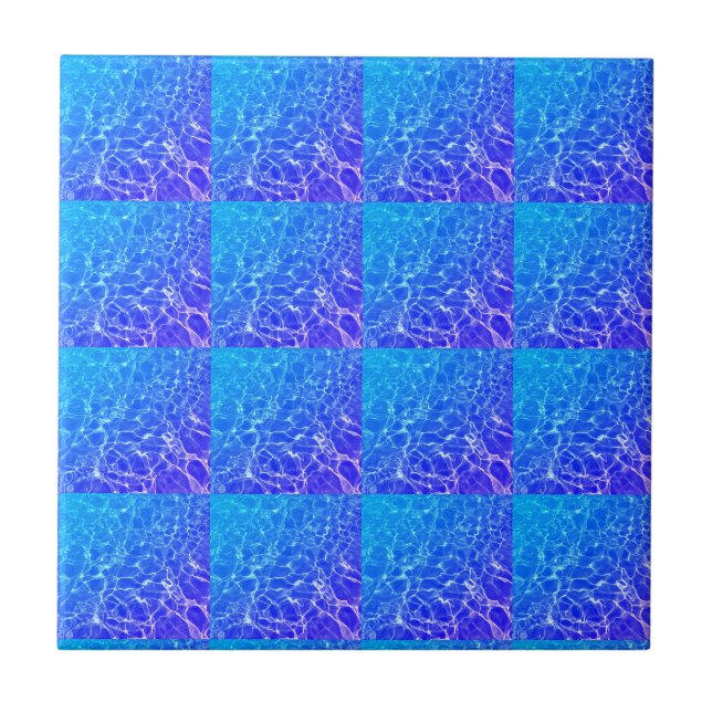Carreau Eau Mosaic Carrelage céramique (Devant)