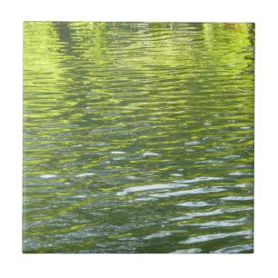 Carreau Eaux d'Oak Creek Nature jaune et verte Photo