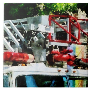 Carreau Échelle de camion de pompiers
