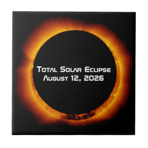 Carreau Éclipse solaire totale de 2026