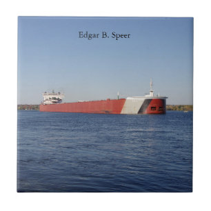 Carreau Edgar B. Tuile de vitesse
