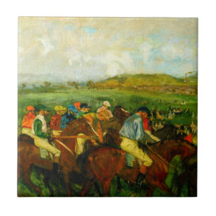 Carreau Edgar Degas Équitation