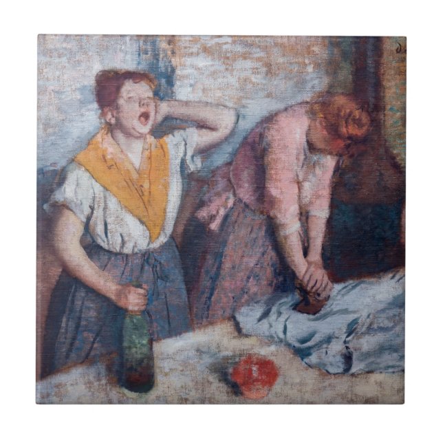 Carreau Edgar Degas - Femmes en repassage (Devant)