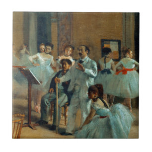 Carreau Edgar Degas Le Foyer de danse à l'Opéra