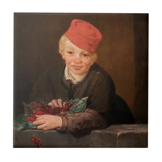 Carreau Edouard Manet - Garçon aux cerises (Devant)
